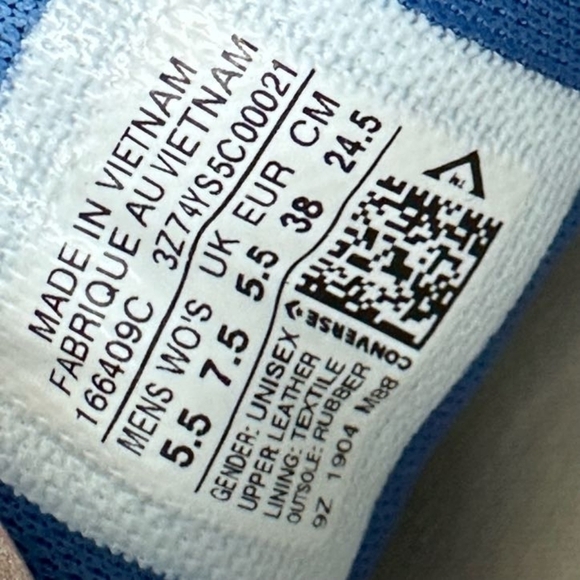 Converse One Star Ox Golf le Fleur Rainbow Sole New unworn women’s size 7.5 - Picture 5 of 7